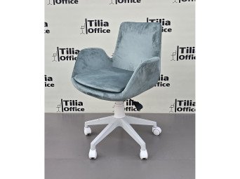 Maki Çalışma ve Çocuk Koltuğu Beyaz Ayak Su Yeşili